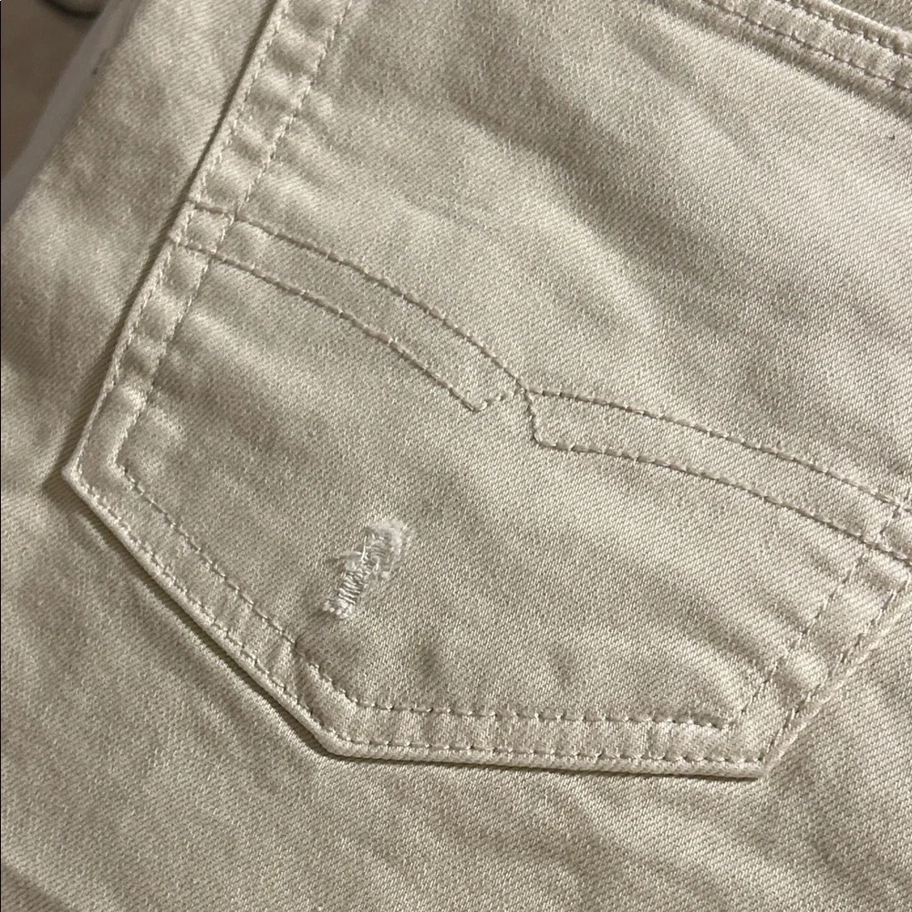⛵️Buffalo David Bitton Goldie High rise relaxed denim sandshell Shorts w30 NWT